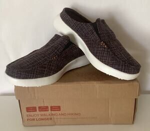 OrthoComfoot Woman’s Slip-ons,Plantar Fasciitis, Foot & Heel Pain Relief Sz. 8